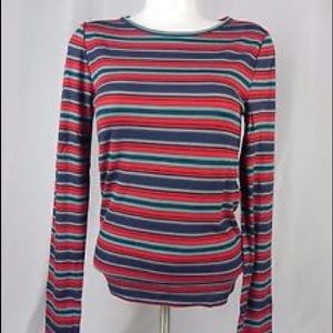 Red and Blue striped Aeropostale top